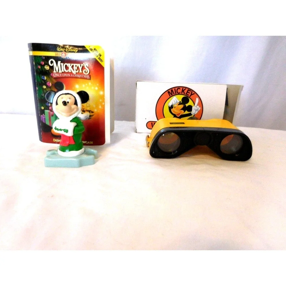 Disney Video Showcase Mickey Once Upon A + Binoculars Mickey Wonders Why